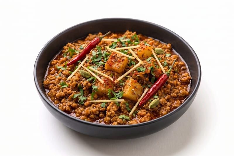 Chicken Keema Aloo