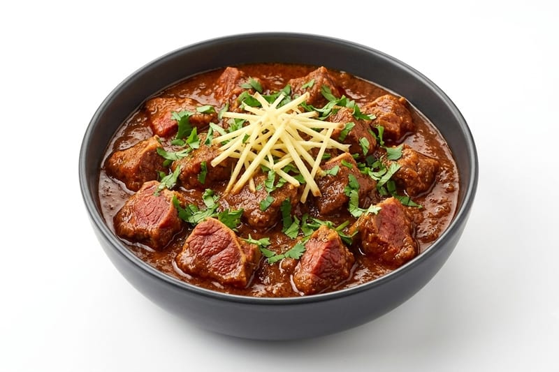 Lamb Curry Over Rice