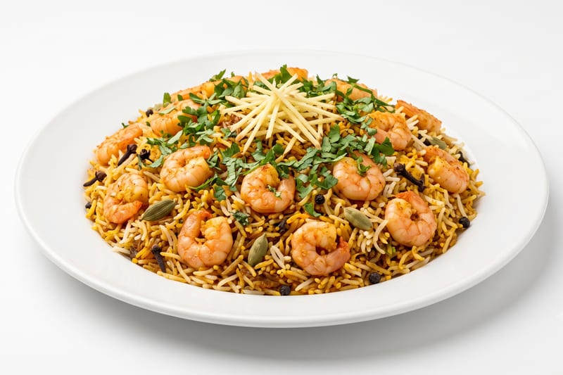 Shrimp Biryani